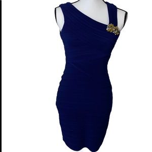 Blue homecoming dress